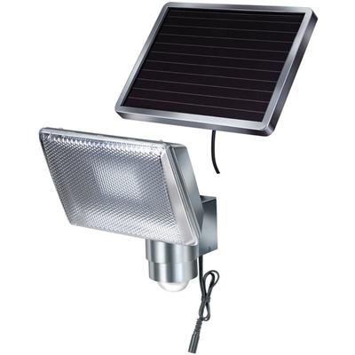 Solar LED-Strahler sol 80 alu IP44 mit Infrarot-Be