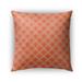 Kavka Designs orange modena outdoor pillow with insert