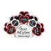 The Holiday Aisle® Rawe Acts of Love Countdown to Valentine’s Day Wood in Black/Brown/Gray | 8.8 H x 8.4 W x 2.4 D in | Wayfair