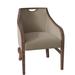 Armchair - Fairfield Chair Anthony 24" W Armchair Wood in Brown | 33 H x 24 W x 26 D in | Wayfair 8740-04_3155 72_Tobacco