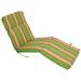 Bayou Breeze Outdoor Seat Cushion Polyester in Brown/Green | 3.5 H in | Wayfair 6CC478D6F9B94D48AC1EB1726D9BD29C