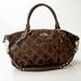 Coach Bags | Coach Sophia Brown Canvas Dotted Satchel | Color: Brown | Size: Os