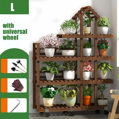 Wall Hanging Wire And Wood Shelf Rack Storage Display Stand Holder Shelving Unit 