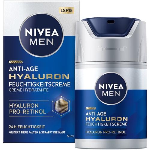 NIVEA – NIVEA MEN Anti Age Hyaluron Tagespflege SPF15 Gesichtscreme 50 ml