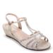 Paradox London Jilly - Womens 9.5 Bone Sandal Medium