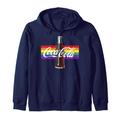 Coca-Cola Pride Rainbow Panel Bottle Logo Kapuzenjacke
