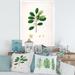 East Urban Home Vintage London Plants IX - Painting on Canvas Metal in Green | 32 H x 16 W x 1 D in | Wayfair 31226D69F9F24B9DA88C226F9E190114