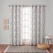 Lark Manor™ Bellicent Floral Semi-Sheer Grommet Curtain Panels Polyester in White | 96 H in | Wayfair 492ECFB2CE234345A82FC75D07676652