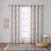 Lark Manor™ Bellicent Floral Semi-Sheer Grommet Curtain Panels Polyester in White | 96 H in | Wayfair 414AFFAF3A7B40F189B682B47124AF54