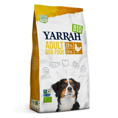15kg Yarrah Bio Adult mit Bio Huhn Hundefutter trocken