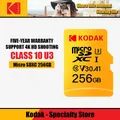 Kodak – Mini carte mémoire TF Micro SD de classe 10 U3 32 go 64 go 100% go 128 go 256 go 512