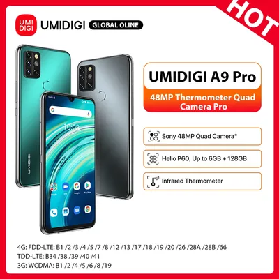 UMIDIGI – Smartphone A9 Pro débl...
