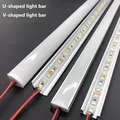 Barre lumineuse LED rigide en aluminium canal en aluminium éclairage de décoration intérieure DC