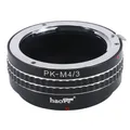 Haoge-Adaptateur de monture d'objectif manuel pour Pentax K PK Olympus et Panasonic Micro Four