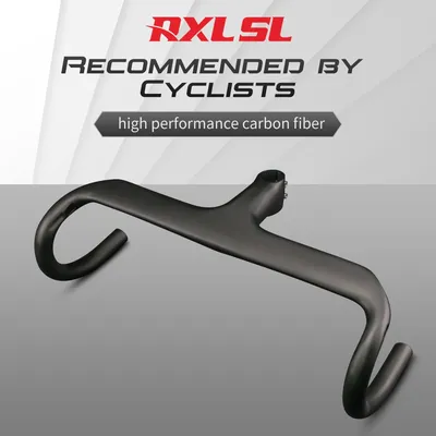 RXL SL-Guidon de vélo en carbone barre de chute de route intégrée UD 256 1/8mm 400mm 420mm
