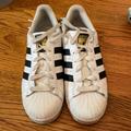 Adidas Shoes | Adidas Black Superstar | Color: Black/White | Size: 8