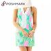 Lilly Pulitzer Dresses | Floral Lilly Pulitzer Dress | Color: Blue/Pink | Size: 0