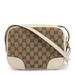 Gucci Bags | Gucci Canvas Supreme Camera Bag Ivory | Color: Tan/White | Size: 8.5" X 7" X 4"