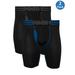 AND1 Men's Longer Length Performance Boxer Briefs, 2 Pack