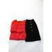 Pre-ownedVince Camuto Michael Michael Kors Womens Skirt Blouses Red Black Size L Lot 3