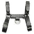 Upper body chest protective safety belt Men's leather chest belt Leather men's leather jacket