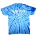 Softball Tie Dye Tee Shirt Wish U Could Hit Like Girl L Blue