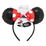 Minnie Mouse Black/red Bow Headband