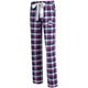 Philadelphia 76ers Concepts Sport Women's Plus Size Piedmont Flannel Sleep Pants - Royal/Red