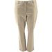 Lands' End WR F2 CHNO Straight Leg Pants Warm Khaki 18X29 NEW 474566