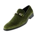 Amali Aller Slip On Smoking Slippers Men's Tuxedo Velvet Dress Shoe Loafers