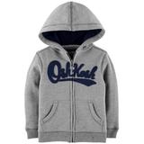 OshKosh B'Gosh Boys' Full Zip Logo Hoodie, 4-Toddler