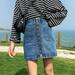 Street Wear Blue Casual Mini Denim Skirt 2021 Spring Summer New Women Pencil Skirt Pocket Jeans Skirt High Waist Skirts