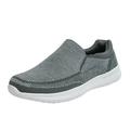 Bruno Marc Mens Slip On Loafers Casual Shoes Mesh Walking Shoes Fashion Sneakers Walk_Easy_01 Grey Size 9