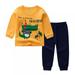 2pcs/set Kids Baby Clothes Children's Underwear Suit Newborn Baby Boys Clothing Sets