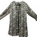 Newway Women Fall Jacket Women Fashion Leopard Printed Sexy Winter Warm Wide Female Jackets Wind Cardigan Long Coat