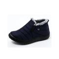 Avamo Ladies Womens Winter Boots Man Snow Plush Warm Comfy Casual Fashion Ankle Shoe Size