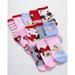Disney Minnie Mouse Baby Socks for Girls 0-6 months, 6-12 Months, and 12-24 Months, 12-Pack