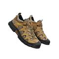 UKAP Men's Hiking Trekking Walking Comfortable Outdoor Durable Breathable Lether Shoes Sports Sneakers
