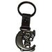 Authentic Disney Mickey Mouse Letter C Pewter Keychain (Key Ring)+ Free Disney Stickers