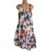 Plus Size Women Summer Beach Dress V Neck Tunic Dress Loose Casual Sleeveless Strap Boho Sundress S-5XL ï¼ˆThe Size is a litte small, please choose two size larger size than yoursï¼‰