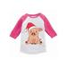 Awkward Styles Girls Boys Ugly Christmas T-Shirt Little Xmas Pig Toddler Raglan Shirt