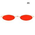 Atralife Sunglasses Small Oval Frame Sunglasses Vintage Modern Small Frame Trend Sunglasses For Men And Women
