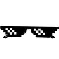 abcnature Sunglasses Unisex Thug Life Glasses and IT Sunglasses 8-Bit Pixel Trading Unisex Sunglasses Toys