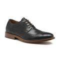 Men Bass Usa Leather Classic Dress shoe WingTip Oxford 70-80544 Clinton Black