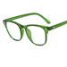 Anti-Blue Rays Glasses Ultralight Reduces Eye Strain Optical Eye Glasses Vintage Eyeglasses Flat Mirror