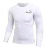 Cutelove Men Comfort T-shirts Quick-Drying Sweat Compression Tights High Quality Long Sleeve O-Neck Slim Solid Tops