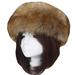 Springcmy Women Thick Fluffy Fake Faux Fur Hat