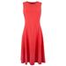 Lauren Ralph Lauren Women's Red Sleeveless Dress