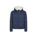 Save the Duck Giga Faux Sherpa Hooded Puffer Navy Men's Jacket D3047M-GIGA9-09