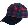 Men's San Diego Hat Company Plaid/Corduroy Baseball Cap CTH3726